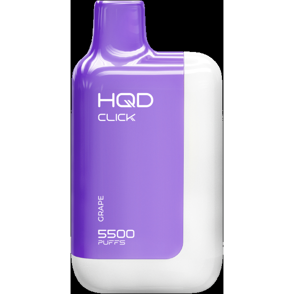POD-система Hqd Click Устройство + Картридж Виноград (5500 Затяжек) в Нижнем Новгороде