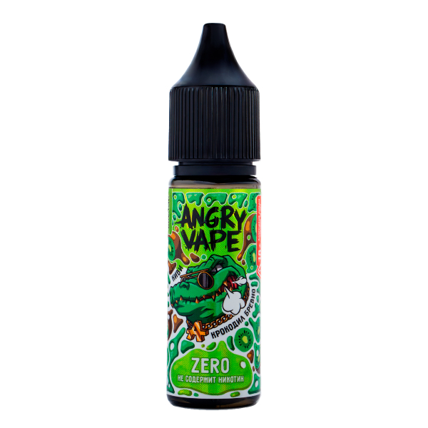 Жидкость Angry Vape Zero Крокодил Бревно 30 Мл в Нижнем Новгороде