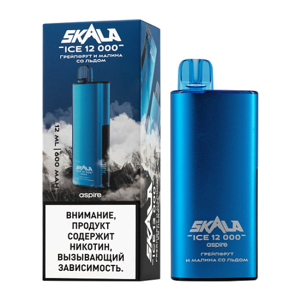 Электронка Skala Ice 12000 Грейпфрут И Малина Со Льдом в Нижнем Новгороде