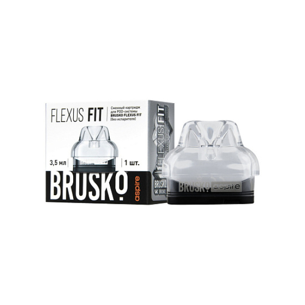Сменный Картридж Brusko Flexus Fit (Белый) 3,5 Мл, Упак. 1 Шт в Нижнем Новгороде