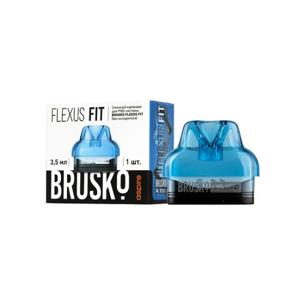 Сменный Картридж Brusko Flexus Fit (Синий) 3,5 Мл, Упак. 1 Шт в Нижнем Новгороде