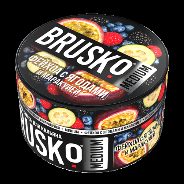 Смесь Brusko Фейхоа С Ягодами И Маракуйей (Medium)  250 гр в Нижнем Новгороде
