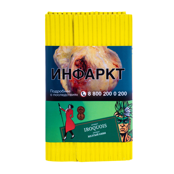 Табак Satyr Iroquois (Желтый Киви)  100 грамм в Нижнем Новгороде