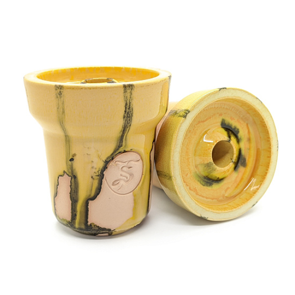Чаша St Bowls Phunnel Glaze Желтая С Полосками в Нижнем Новгороде