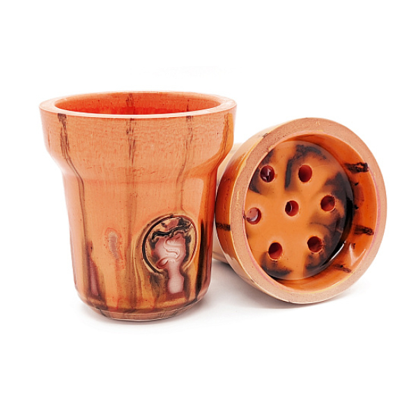 Чаша St Bowls Phunnel Glaze Оранжевая С Полосками в Нижнем Новгороде