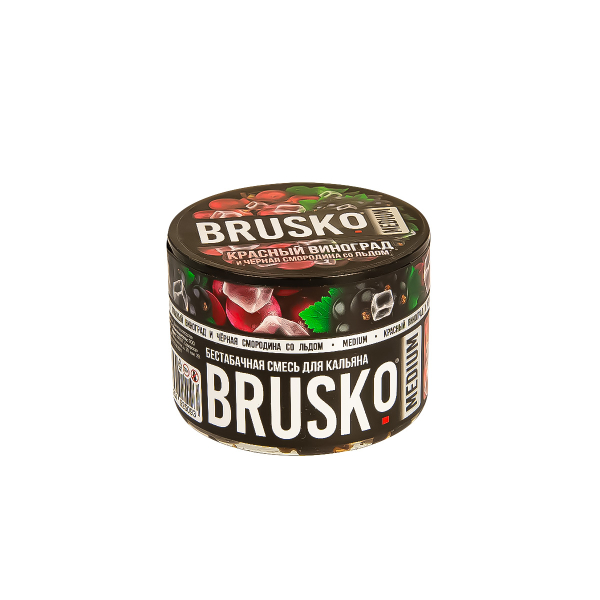 Смесь Brusko Medium Красный Виноград И Чёрная Смородина Со Льдом  50 гр в Нижнем Новгороде