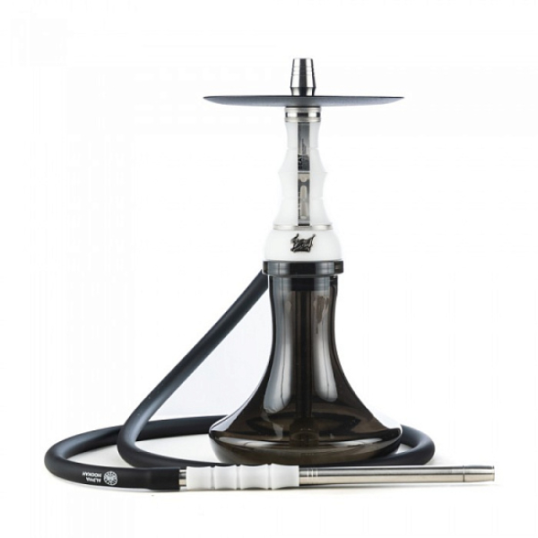 Кальян Alpha Hookah Beat White Silver Тонированн Колба  в Нижнем Новгороде