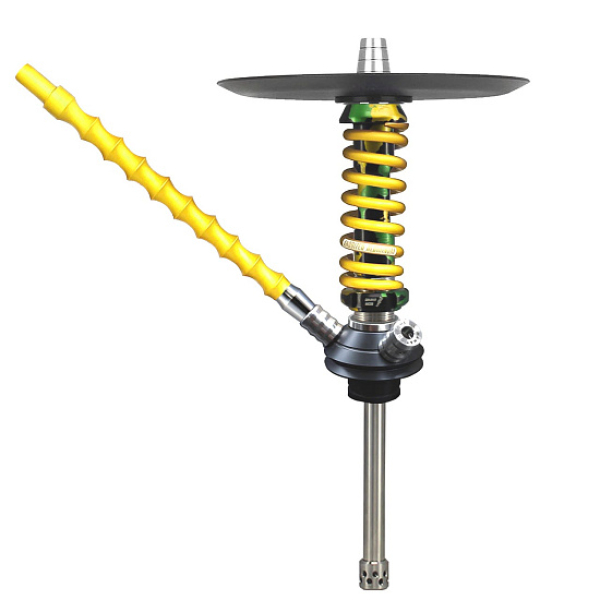 Кальян Mamay Customs Coilovers Micro Зелено Золотой Сплеш  в Нижнем Новгороде