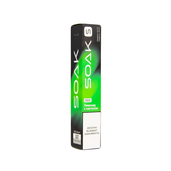 ЭСДН SOAK S Cactus Lemonade 3500 тяг в Нижнем Новгороде