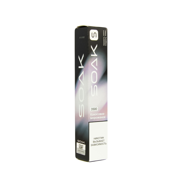 ЭСДН SOAK S Ice Cream Coconut 3500 тяг в Нижнем Новгороде