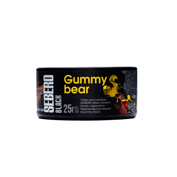 Табак Sebero Black Gummy Bear 25 грамм в Нижнем Новгороде
