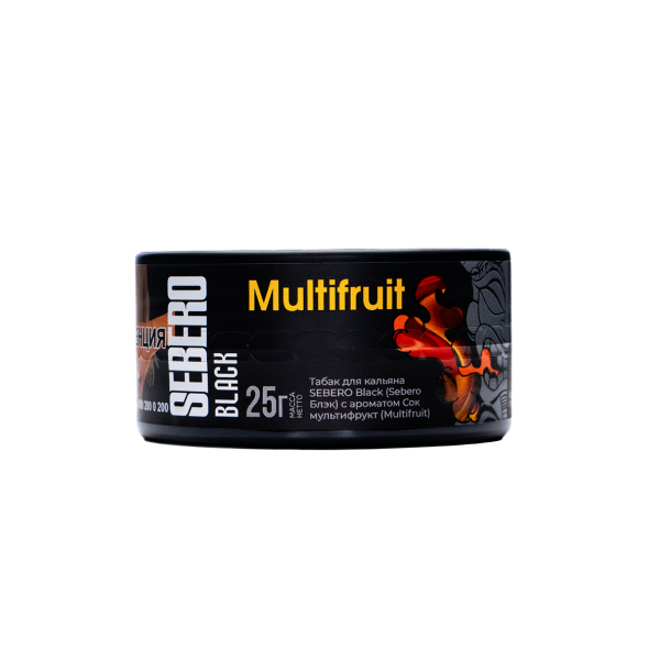 Табак Sebero Black Multifruit 25 грамм в Нижнем Новгороде