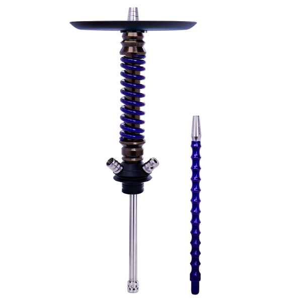 Кальян Mamay Customs Coilovers Mini Бронза Фиолетовый Лак в Нижнем Новгороде