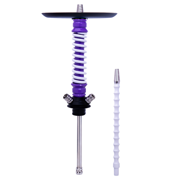Кальян Mamay Customs Coilovers Mini Сиренево Белый в Нижнем Новгороде