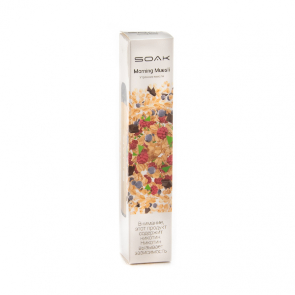 Электронная сигарета Soak X Morning Muesli 2200 в Нижнем Новгороде