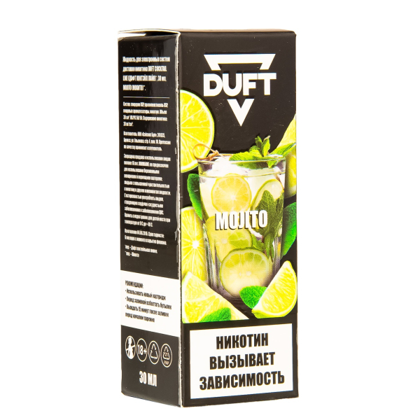 Жидкость Duft Cocktails Line Salt Mojito 30 Мл в Нижнем Новгороде