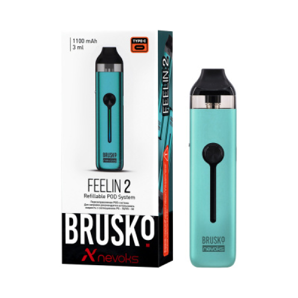 POD-система Brusko Feelin 2 Мятный в Нижнем Новгороде