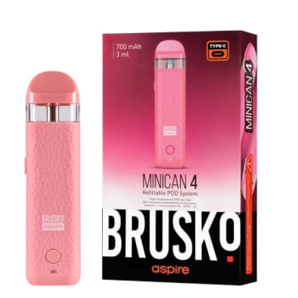 POD-система Brusko Minican 4 Розовый в Нижнем Новгороде