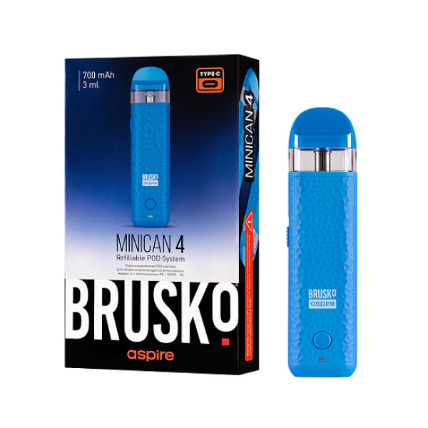 POD-система Brusko Minican 4 Синий в Нижнем Новгороде