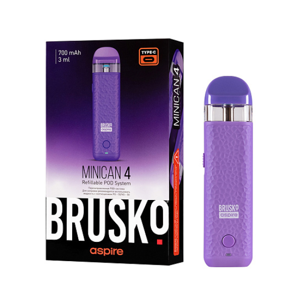 POD-система Brusko Minican 4 Фиолетовый в Нижнем Новгороде