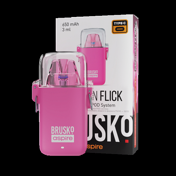 POD-система Brusko Minican Flick Розовый в Нижнем Новгороде