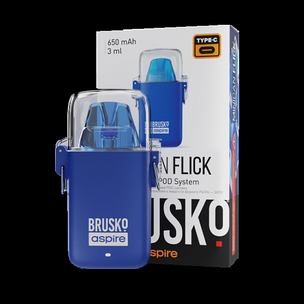 POD-система Brusko Minican Flick Синий в Нижнем Новгороде