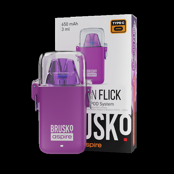 POD-система Brusko Minican Flick Фиолетовый в Нижнем Новгороде
