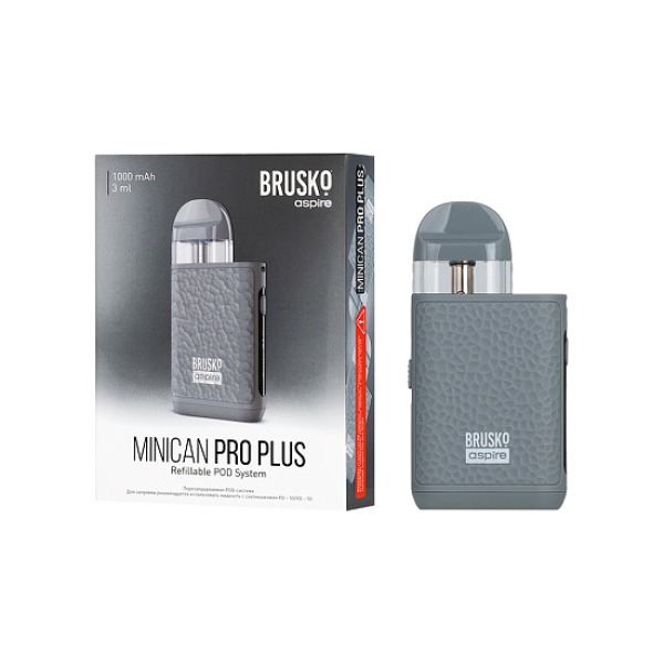 POD-система Brusko Minican Pro Plus серый в Нижнем Новгороде