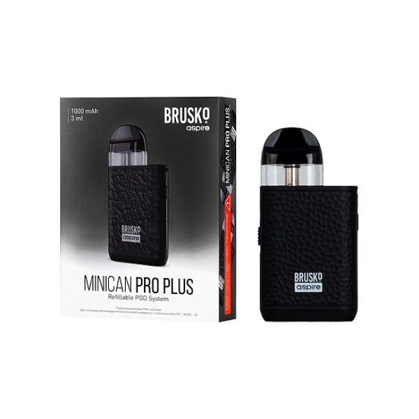 POD-система Brusko Minican Pro Plus черный в Нижнем Новгороде