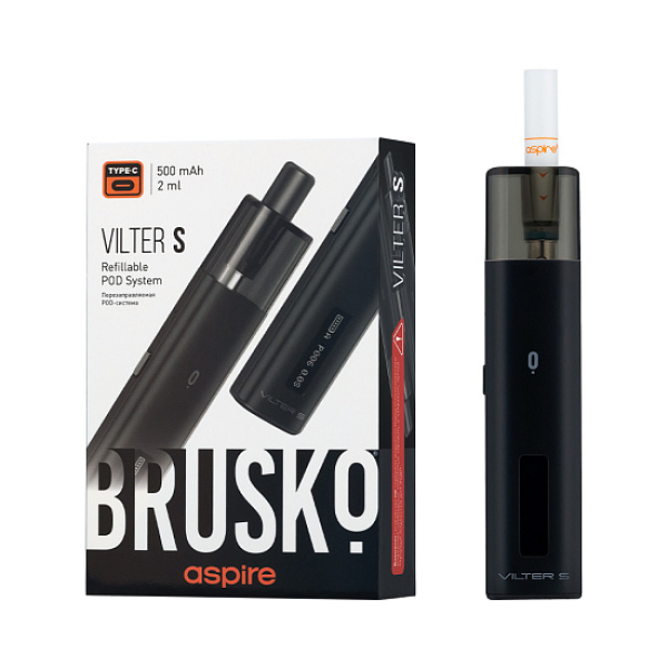 POD-система Brusko Vilter S Черный в Нижнем Новгороде
