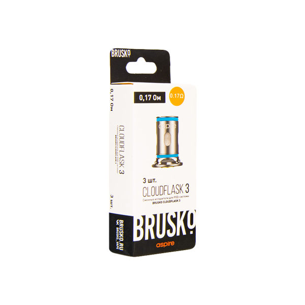 Испаритель Brusko Cloudflask 3 0.17 Ом 3 шт в Нижнем Новгороде