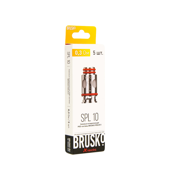 Испаритель Brusko Feelin Spl10 0.3 Ом 5 шт в Нижнем Новгороде