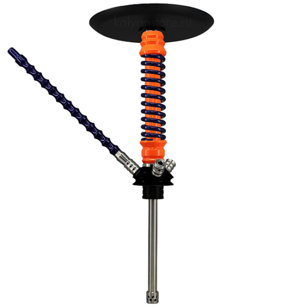 Кальян Mamay Customs V3  Coilovers Mini Оранжевый фиолетовый Лак в Нижнем Новгороде
