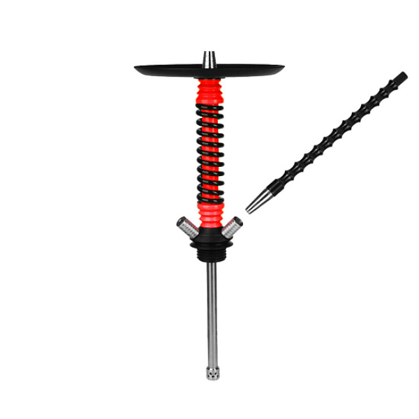 Кальян Mamay Customs V3  Coilovers Mini Красно Черный в Нижнем Новгороде