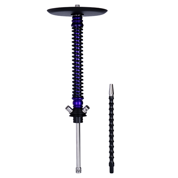 Кальян Mamay Customs Coilovers Фиолетовый Лак Черный в Нижнем Новгороде