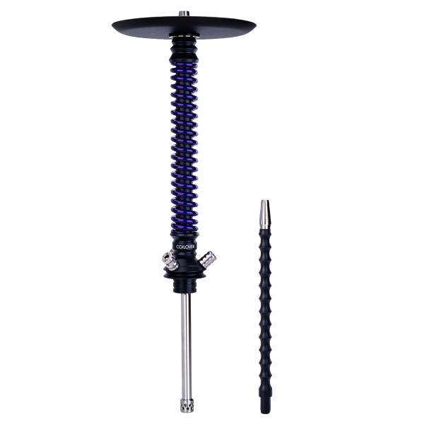 Кальян Mamay Customs Coilovers Чёрно Фиолетовый Лак в Нижнем Новгороде
