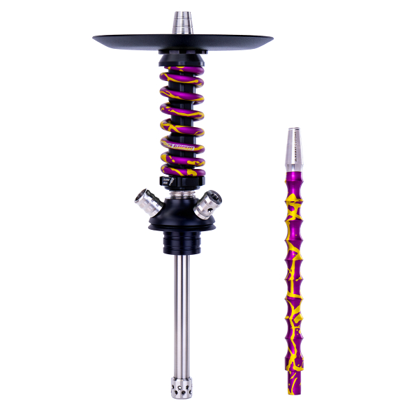 Кальян Mamay Customs Coilover Micro Пурпурно Золотой Сплеш в Нижнем Новгороде