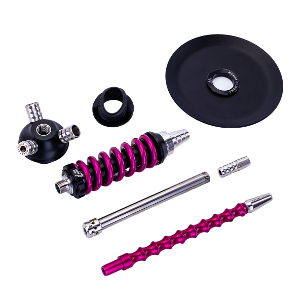 Кальян Mamay Customs Coilover Micro Розовый Лак в Нижнем Новгороде