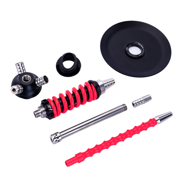 Кальян Mamay Customs Coilover Micro Чёрно Розовый в Нижнем Новгороде