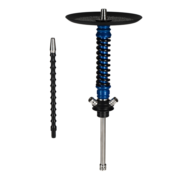 Кальян Mamay Customs Coilovers Mini Голубой Лак Черный Грав. Калиграфия в Нижнем Новгороде