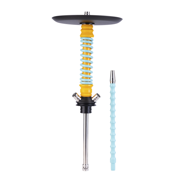 Кальян Mamay Customs Coilovers Mini Жёлто Мятный Грав. Котофаки в Нижнем Новгороде