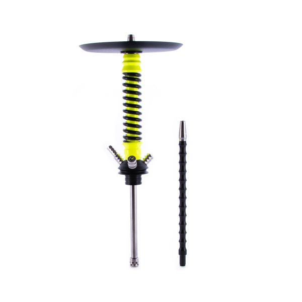 Кальян Mamay Customs Coilovers Mini Жёлтый Ф Чёрный   Гр. Bus в Нижнем Новгороде