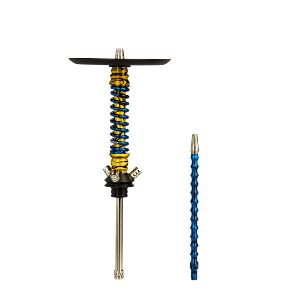 Кальян Mamay Customs Coilovers Mini Синий Сплеш Золотой Сплеш в Нижнем Новгороде