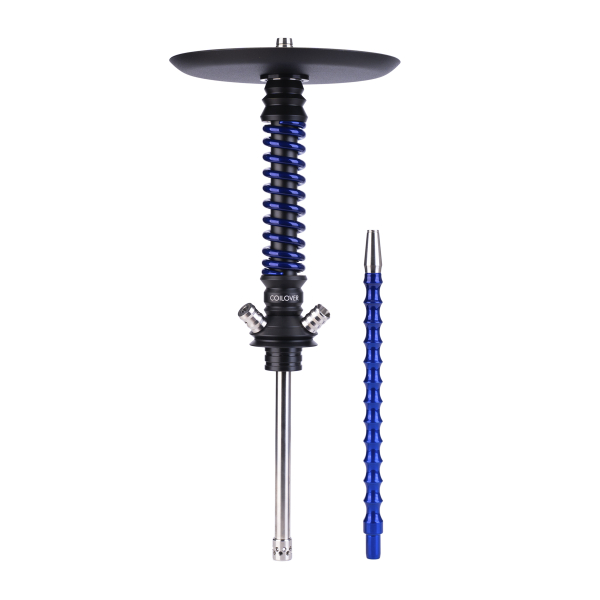 Кальян Mamay Customs Coilovers Mini Чёрно Синий Лак в Нижнем Новгороде