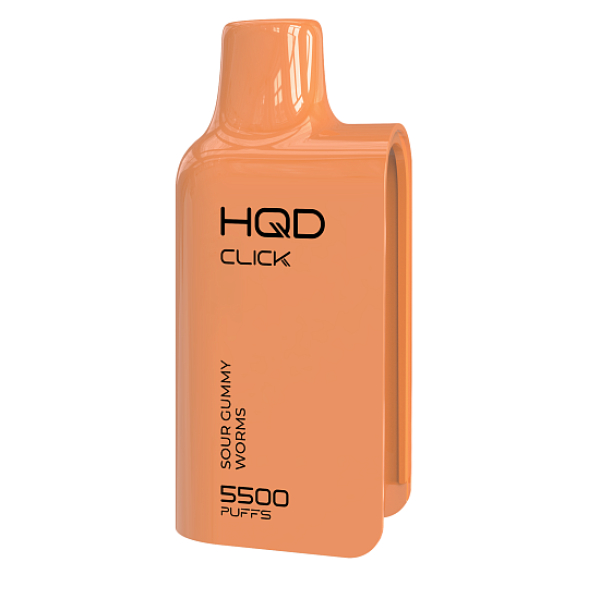Картридж Hqd Click  Sour Gummy Worms  Кислые Мармеладные Червячки 5500 тяг в Нижнем Новгороде