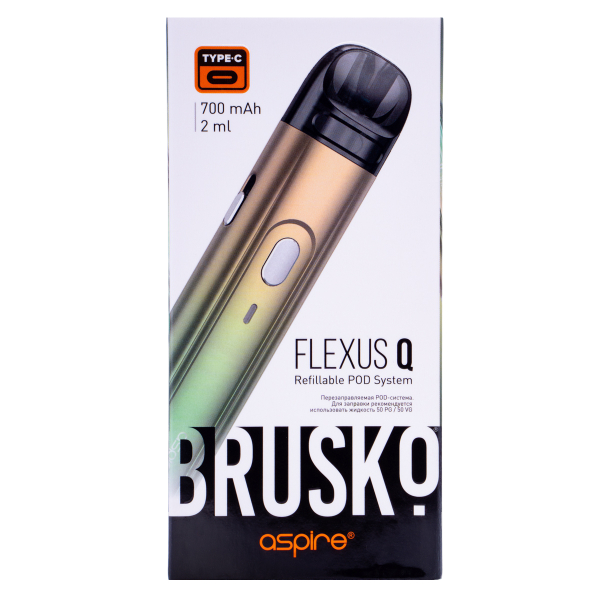 POD-система Brusko Flexus Q Аквамариновый Градиент в Нижнем Новгороде