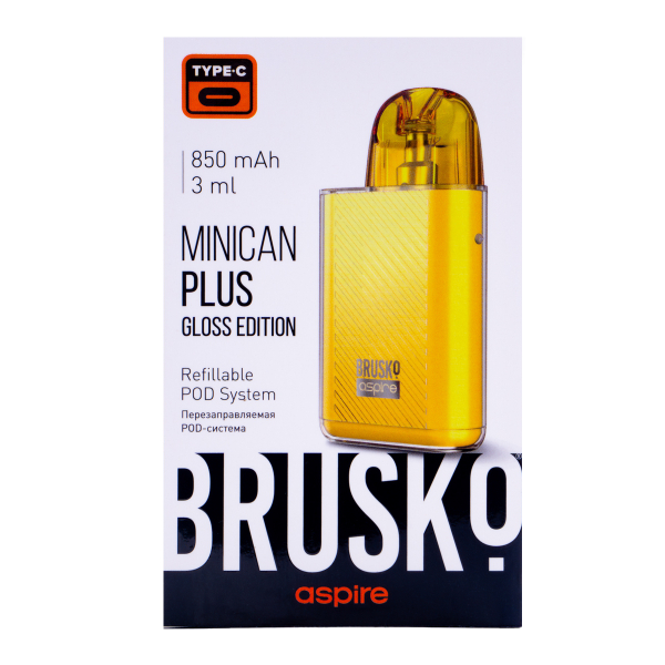 POD-система Brusko Minican Plus Gloss Edition Жёлтый в Нижнем Новгороде