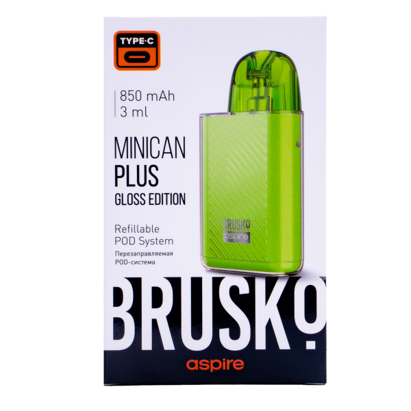 POD-система Brusko Minican Plus Gloss Edition Зелёный в Нижнем Новгороде