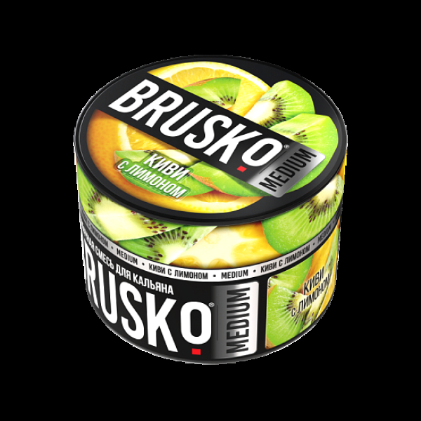 Бестабачная смесь Brusko Киви С Лимоном Medium 50 грамм в Нижнем Новгороде