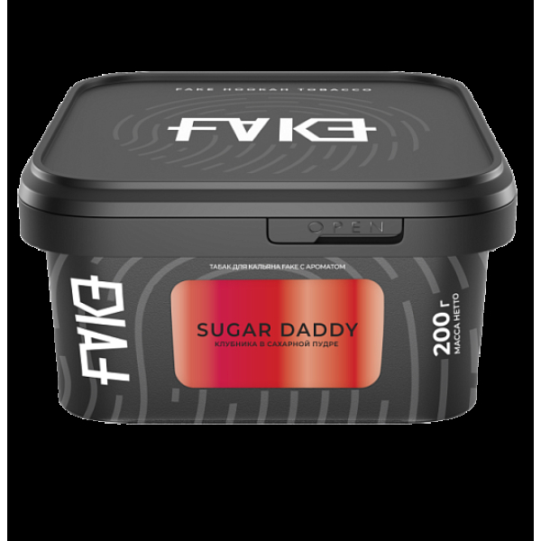 Табак Fake Sugar Daddy Клубника В Сахарной Пудре 200 грамм в Нижнем Новгороде
